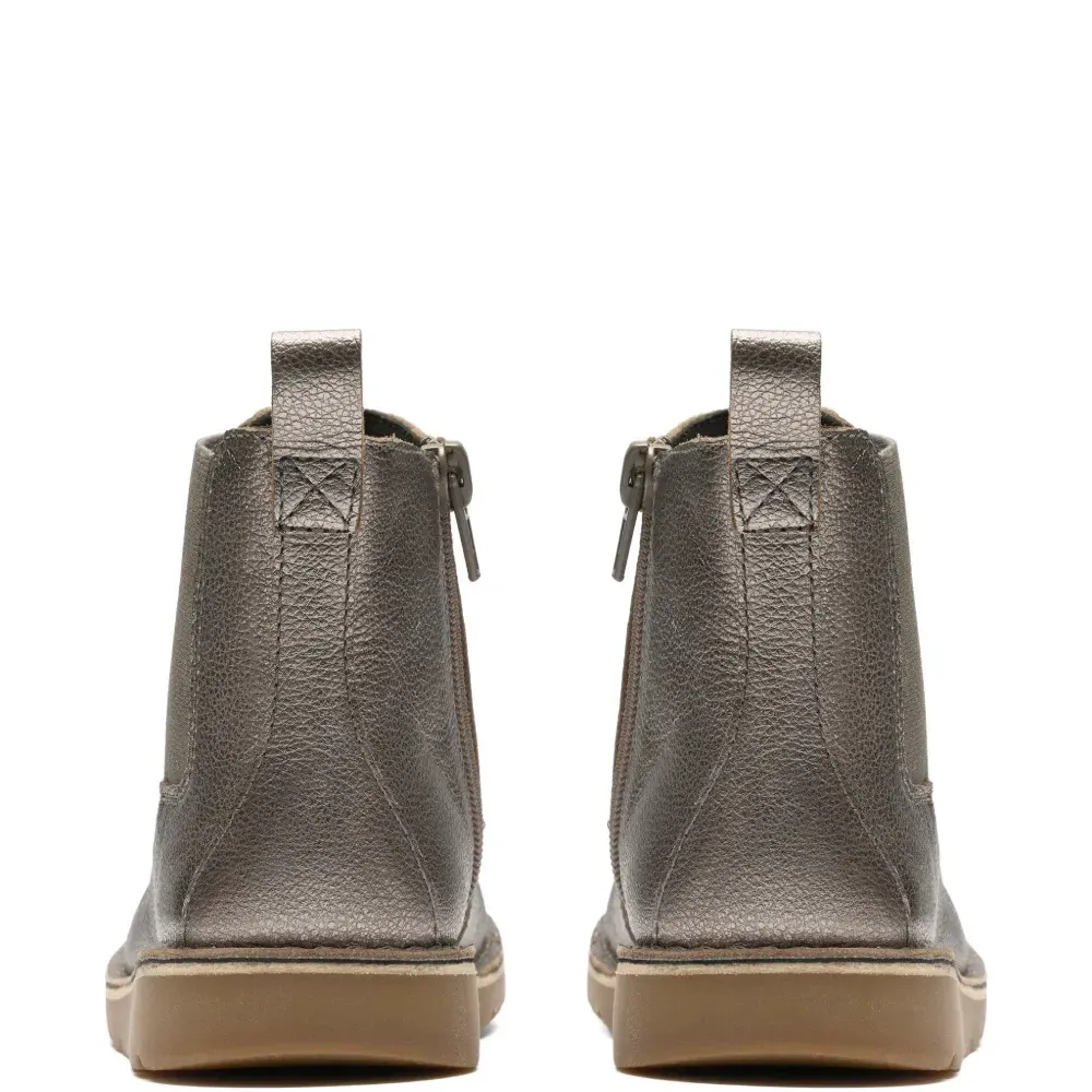 Ботинки на молнии с эластичными вставками на щиколотке Ботинки на молнии с эластичными вставками на щиколотке