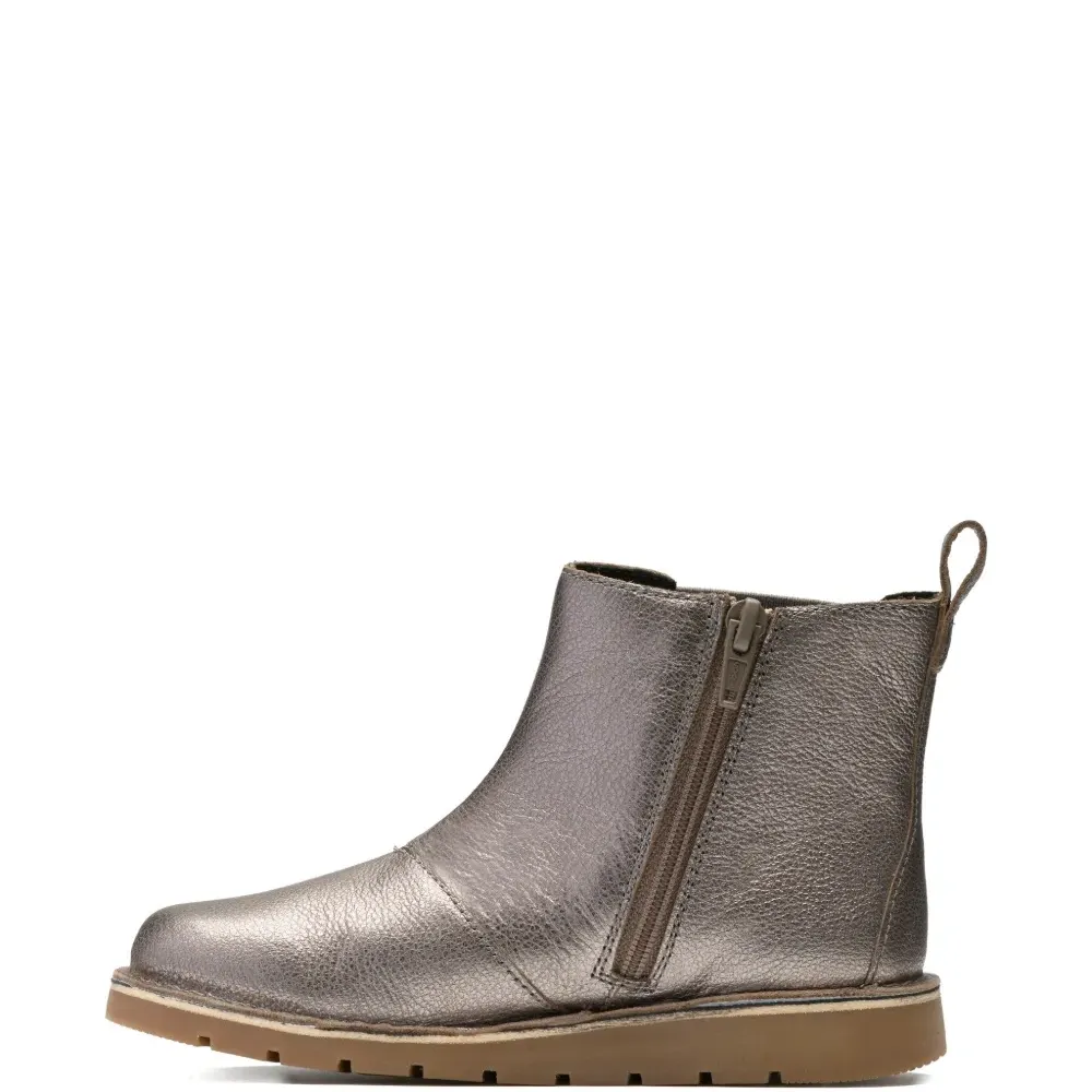 Ботинки на молнии с эластичными вставками на щиколотке Ботинки на молнии с эластичными вставками на щиколотке