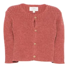 Кардиган в рубчик