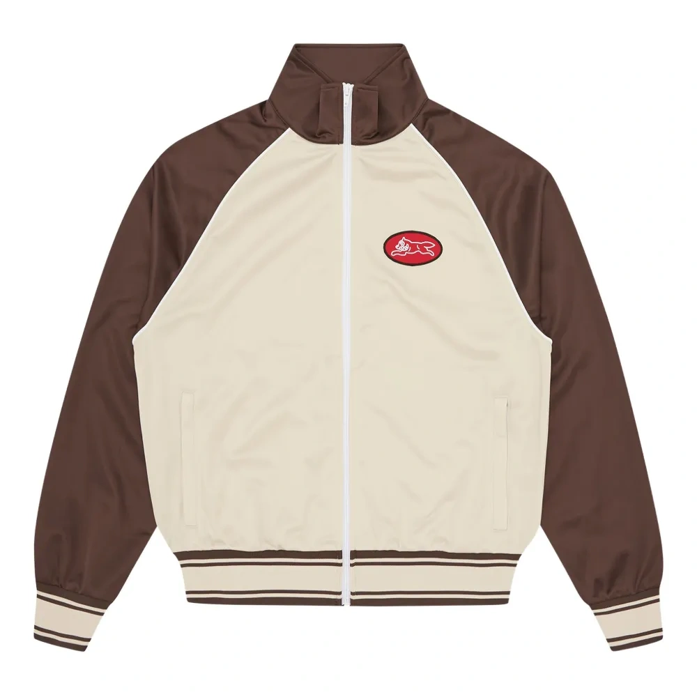 Куртка с рукавами реглан и вышивкой