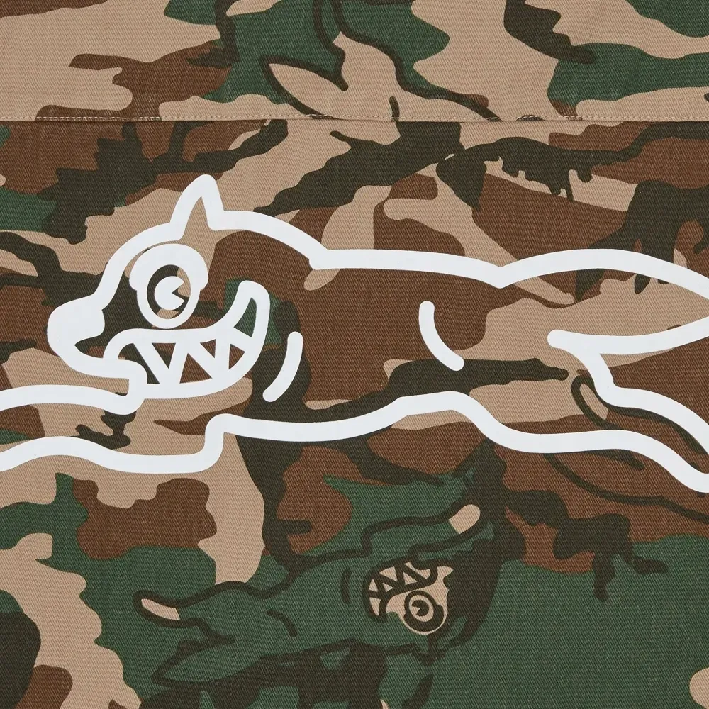 Куртка с камуфляжным узором