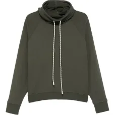 Худи с высоким воротником