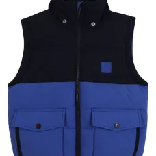 Пуховик со съемными рукавами