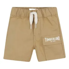 Шорты с кулиской и нашивкой-логотипом