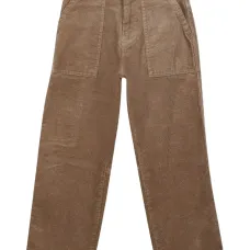 Вельветовые брюки с карманами