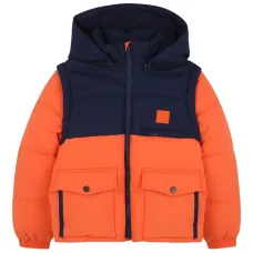 Пуховик с капюшоном