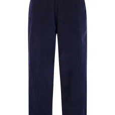 Вельветовые брюки с эластичным поясом