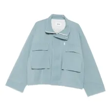 Куртка на молнии с карманами