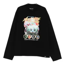 Футболка с круглым вырезом и графическим принтом