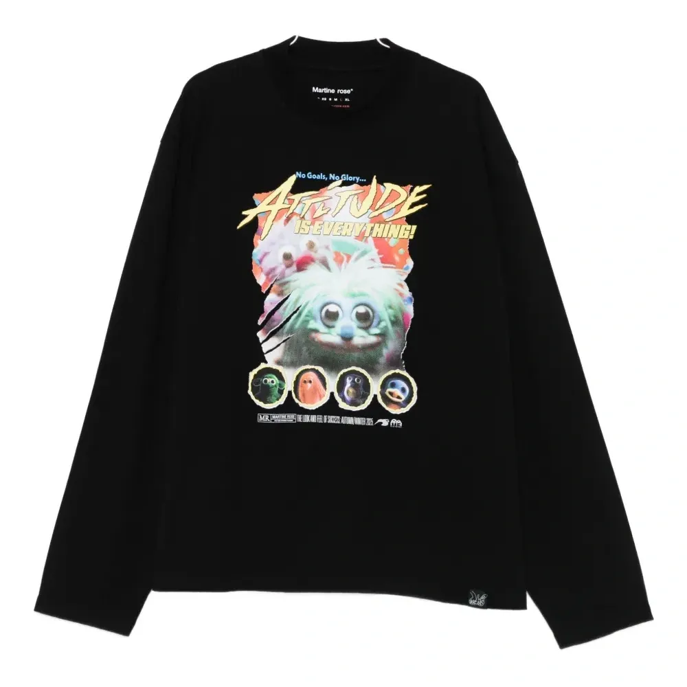 Футболка с круглым вырезом и графическим принтом Футболка с круглым вырезом и графическим принтом