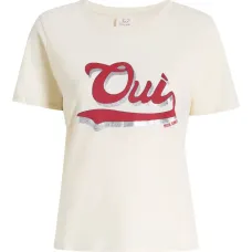 Укороченная футболка Oui Mon Amour