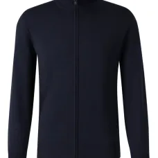 Кардиган на молнии с высоким воротником