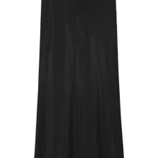 Атласная юбка миди