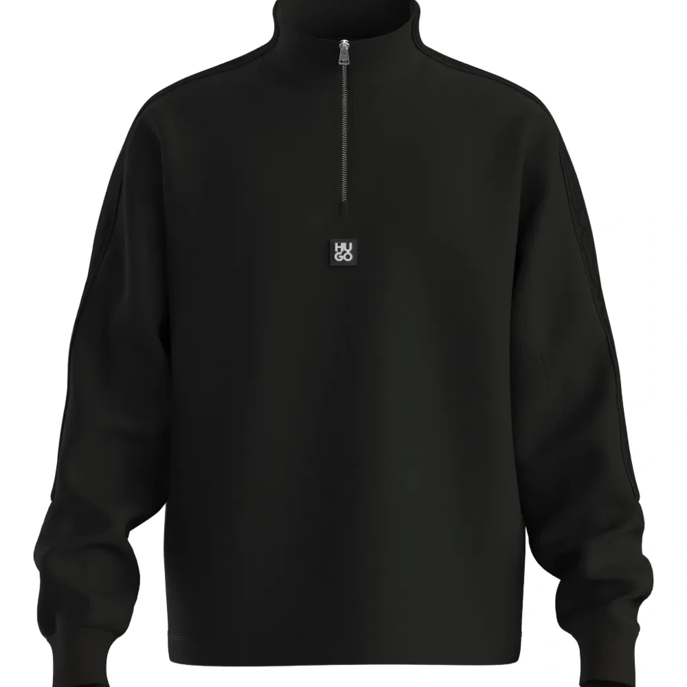 Свитер с воротником на молнии