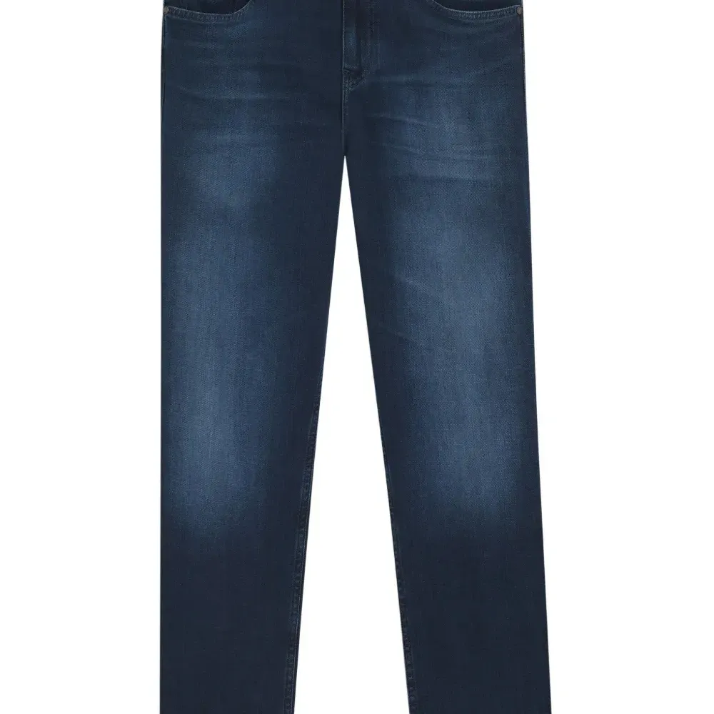 Джинсы с нашивкой-логотипом