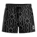 Плавки-шорты с геометричным узором Плавки-шорты с геометричным узором