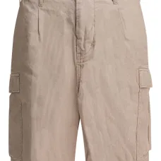 Шорты карго со складками