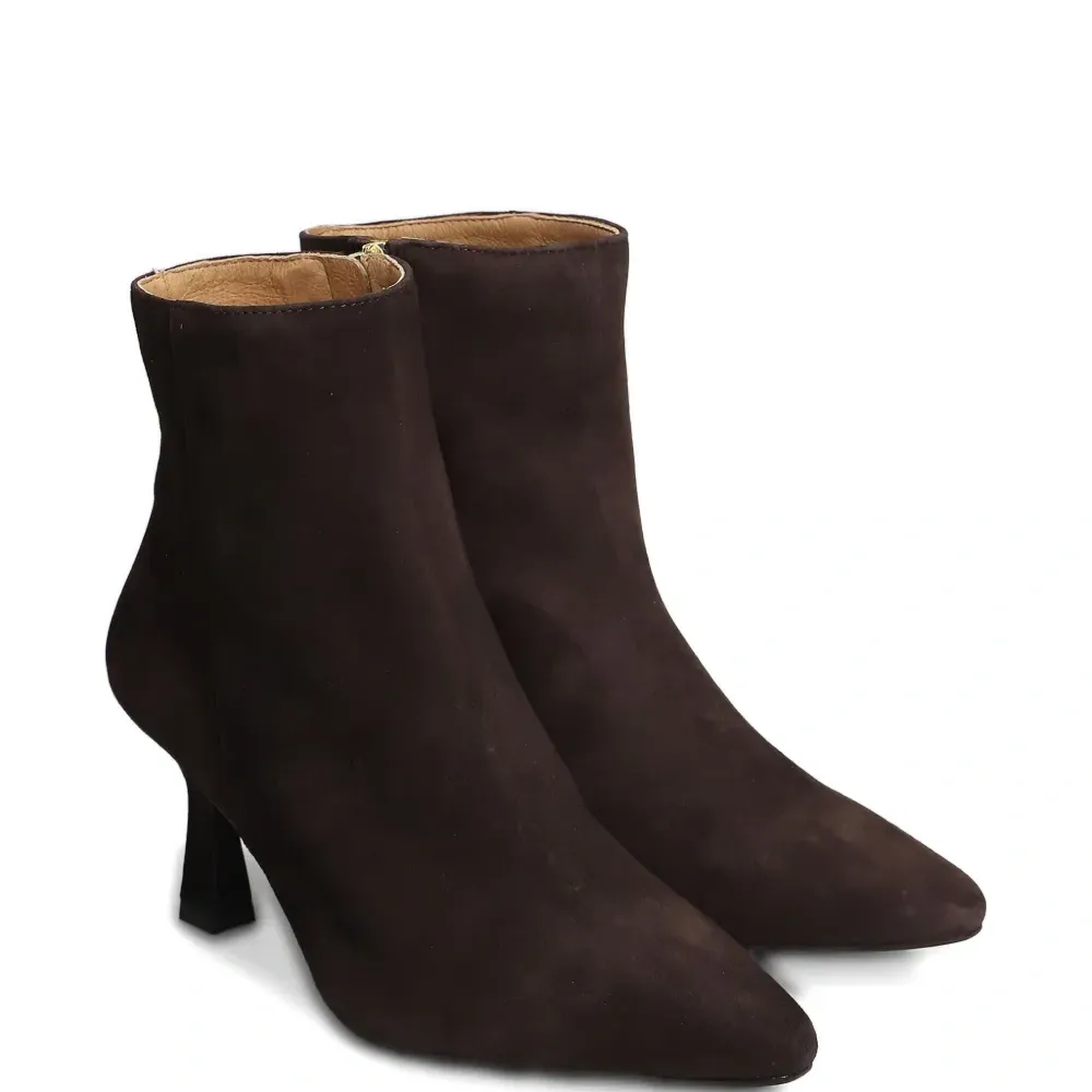 Остроконечные ботинки на молнии Остроконечные ботинки на молнии