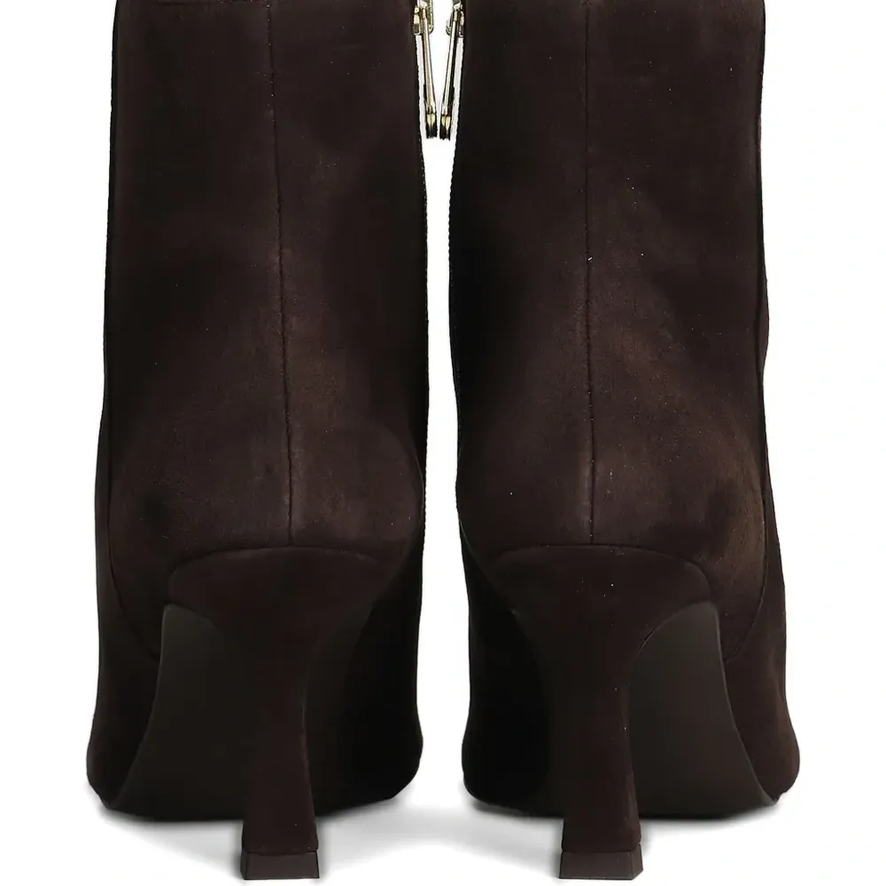 Остроконечные ботинки на молнии Остроконечные ботинки на молнии