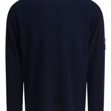 Свитер с рукавами реглан и карманом