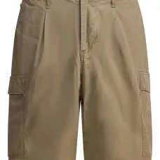 Шорты карго со складками