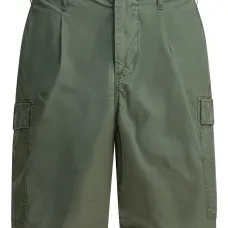 Шорты карго со складками