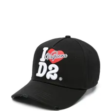 Бейсболка с логотипом и эффектом потертости