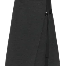 Юбка миди с запахом