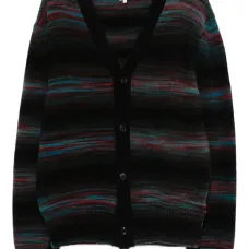 Полосатый кардиган на пуговицах