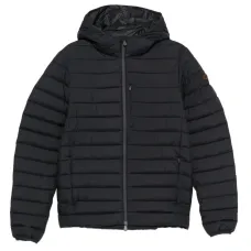 Стеганая куртка с капюшоном