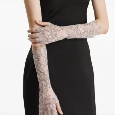 Перчатки с кружевом