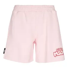Шорты с эластичным поясом и вышитым логотипом
