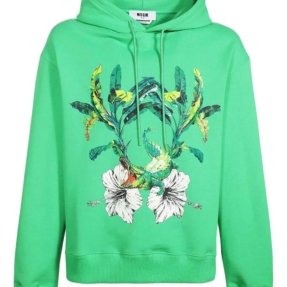 Худи с цветочным принтом