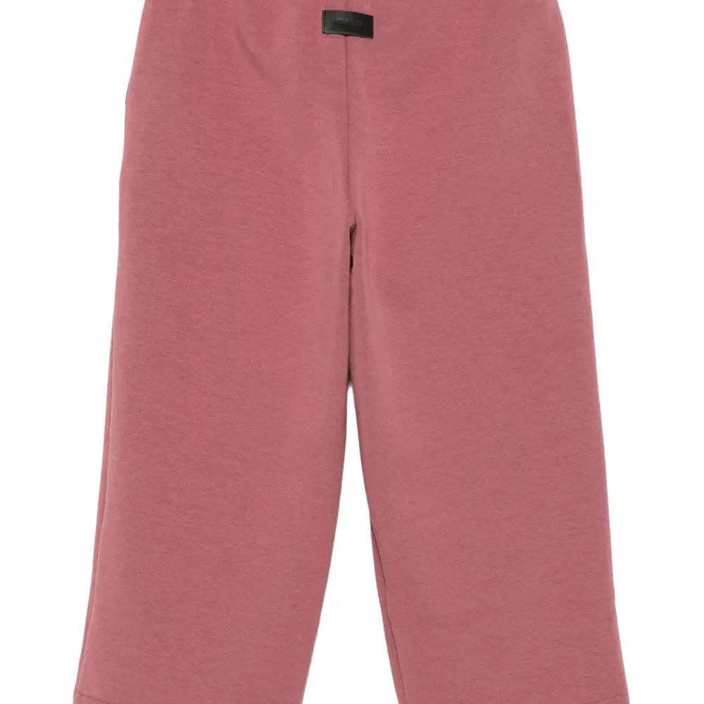 Брюки с кулиской и логотипом Брюки с кулиской и логотипом