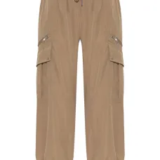 Брюки карго с кулиской