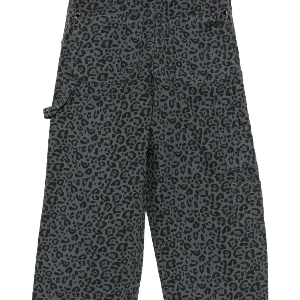 Брюки с леопардовым принтом