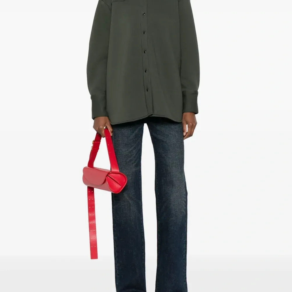 Рубашка с закругленным подолом