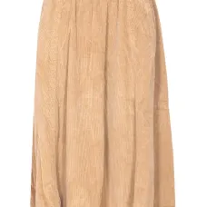 Вельветовая юбка А-силуэта