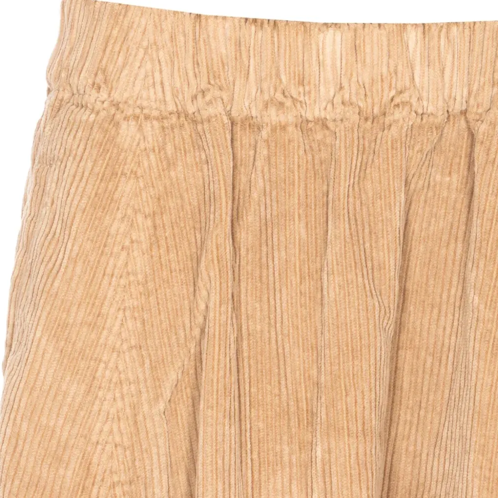 Вельветовая юбка А-силуэта