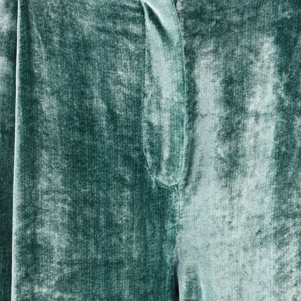 Бархатные брюки со складками