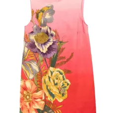 Платье мини Inez с эффектом омбре