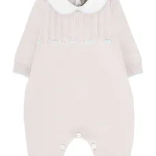 Шерстяной ромпер с воротником Питер Пэн