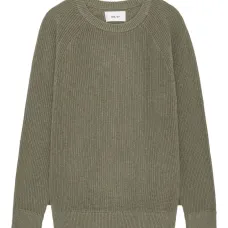 Свитер в рубчик с рукавами реглан Свитер в рубчик с рукавами реглан