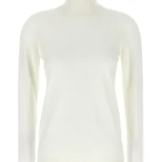 Шерстяной свитер с высоким воротником