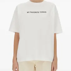 Футболка с круглым вырезом