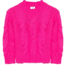 Свитер фактурной вязки