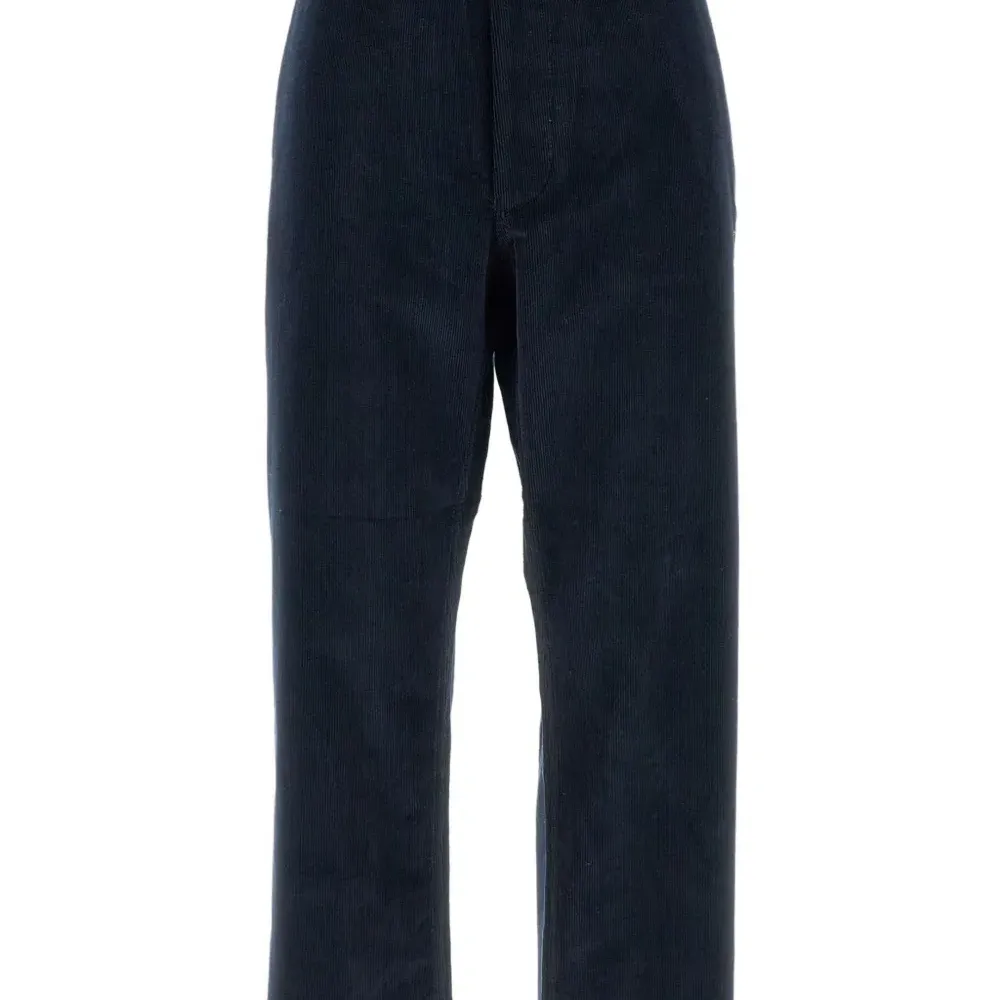 Вельветовые брюки с пуговицами