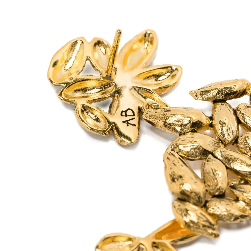 Серьги Difenda в форме листа