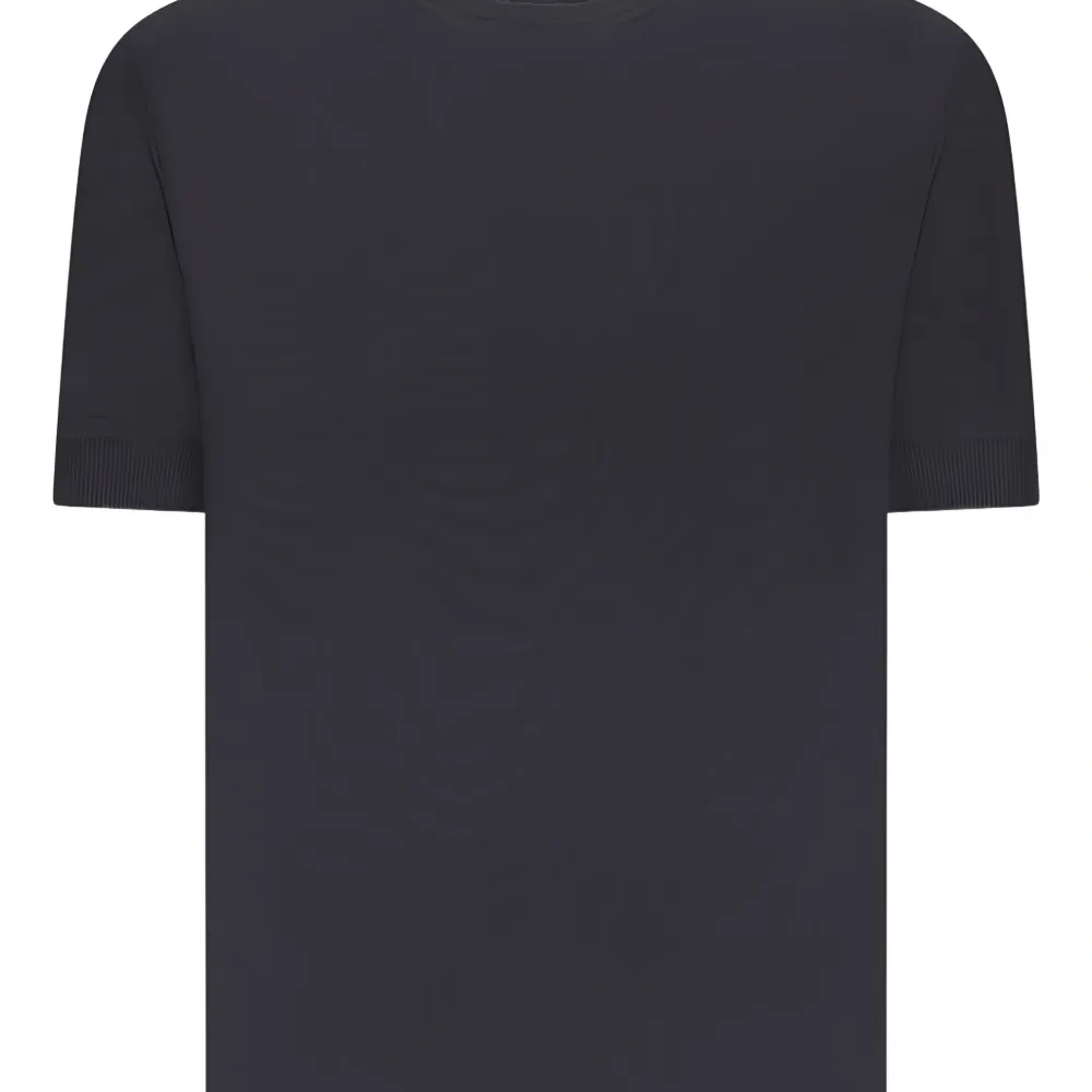 Футболка с короткими рукавами и круглым вырезом