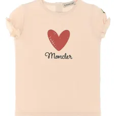 Футболка с оборками и принтом